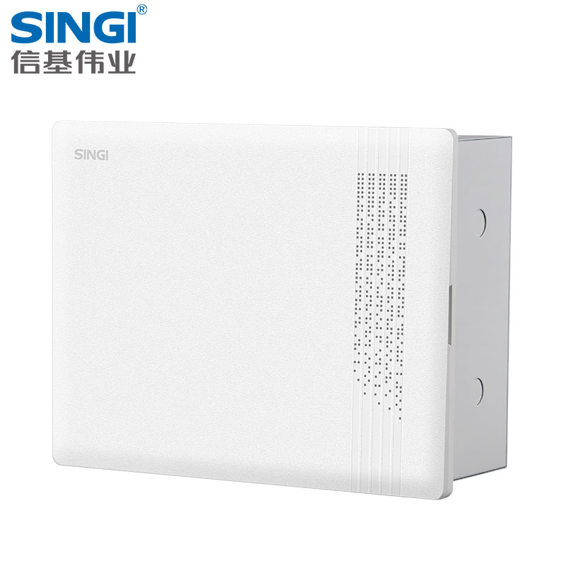 塑盖铁底弱电箱